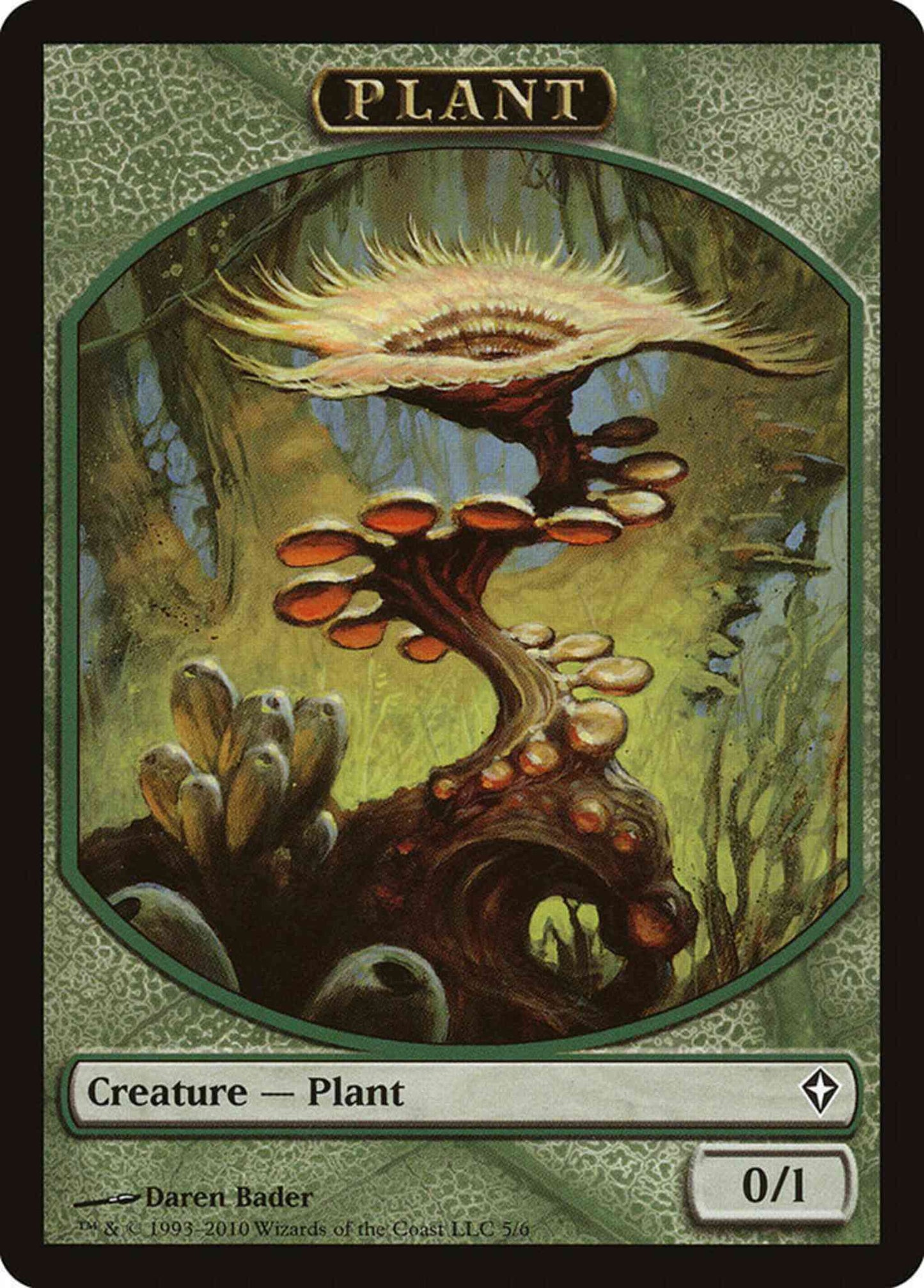 Plant Token [05] [Worldwake Tokens] [Non-Foil]