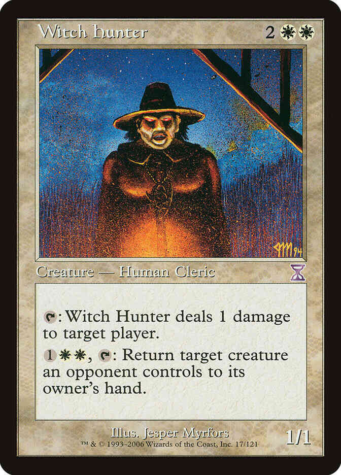 Witch Hunter [17] [Time Spiral Timeshifted] [Non-Foil]