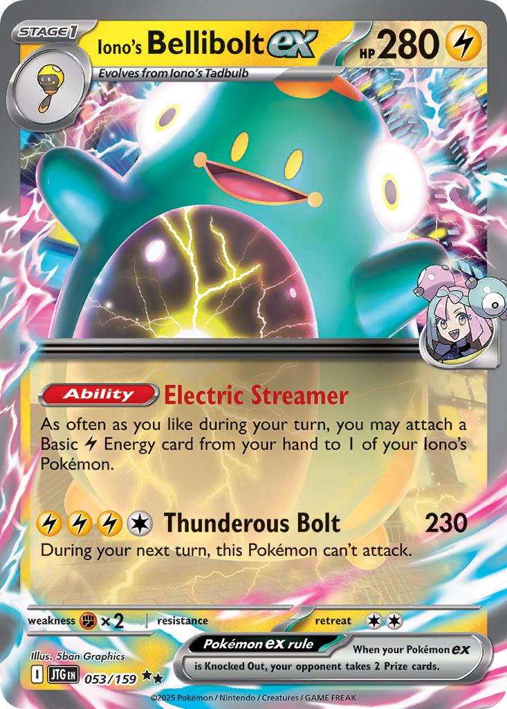 Iono's Bellibolt ex - 053/159 - Double Rare [sv09-053] [Ultra]