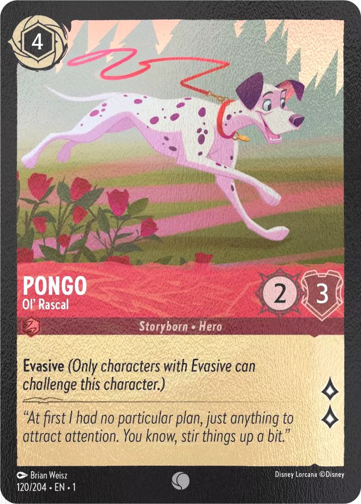 Pongo - Ol' Rascal - 120/204 [The First Chapter] [Cold Foil]