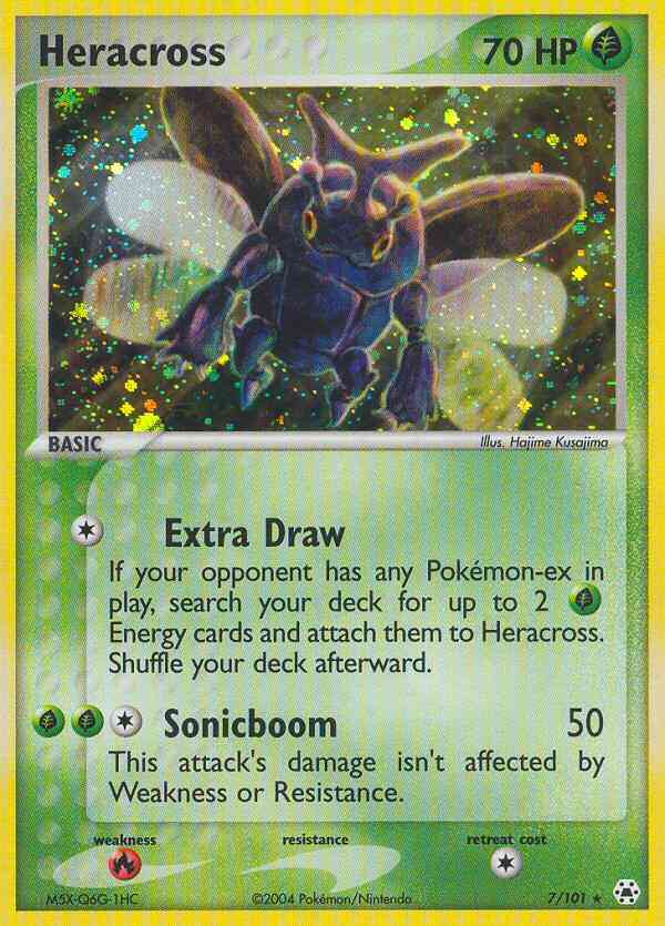 Heracross - 7/101 - Rare Holo [ex5-7] [Holo]