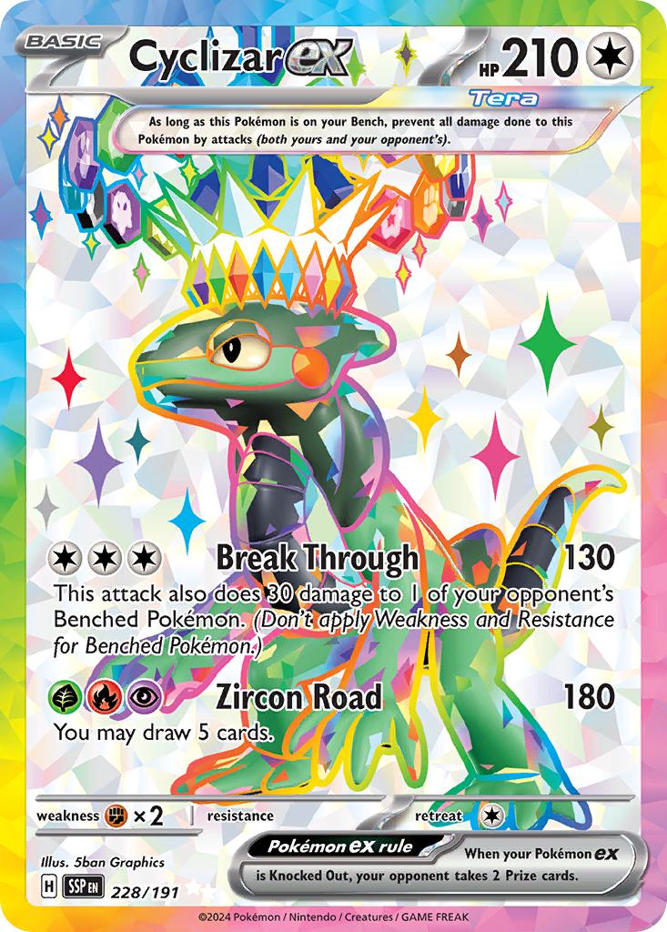 Cyclizar ex - 228/191 - Ultra Rare [sv08-228] [Ultra]