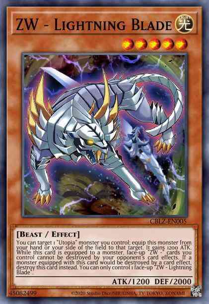 ZW - Lightning Blade - CBLZ-EN005 - Rare - Unlimited