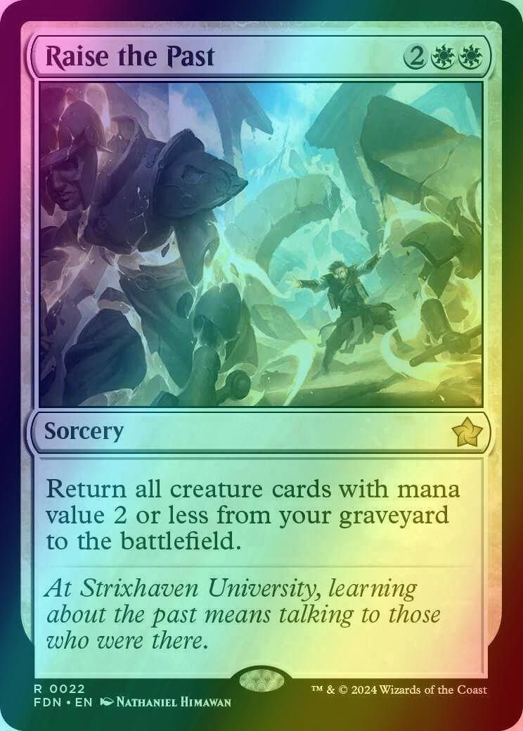 Raise the Past [22] [Foundations] [Foil]