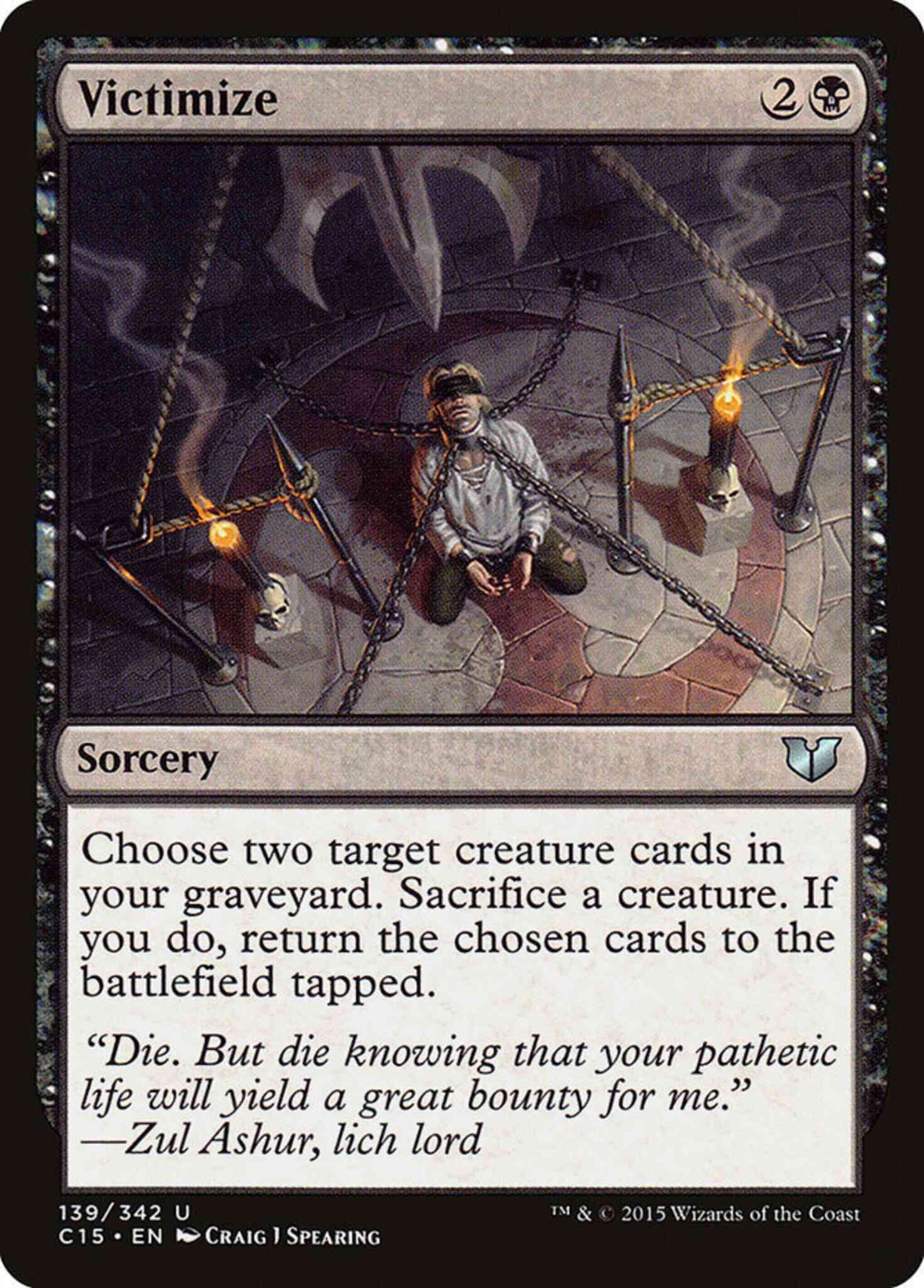 Victimize [139] [Commander 2015] [Non-Foil]