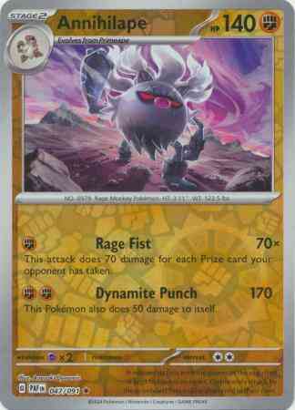Annihilape - 047/091 - Rare [sv045-047] [Reverse Holo]