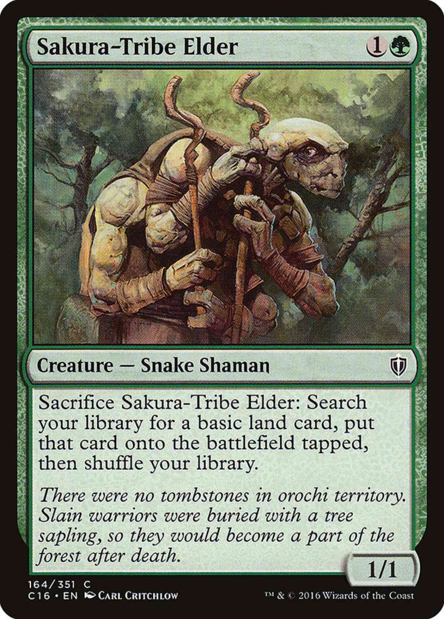 Sakura-Tribe Elder [164] [Commander 2016] [Non-Foil]