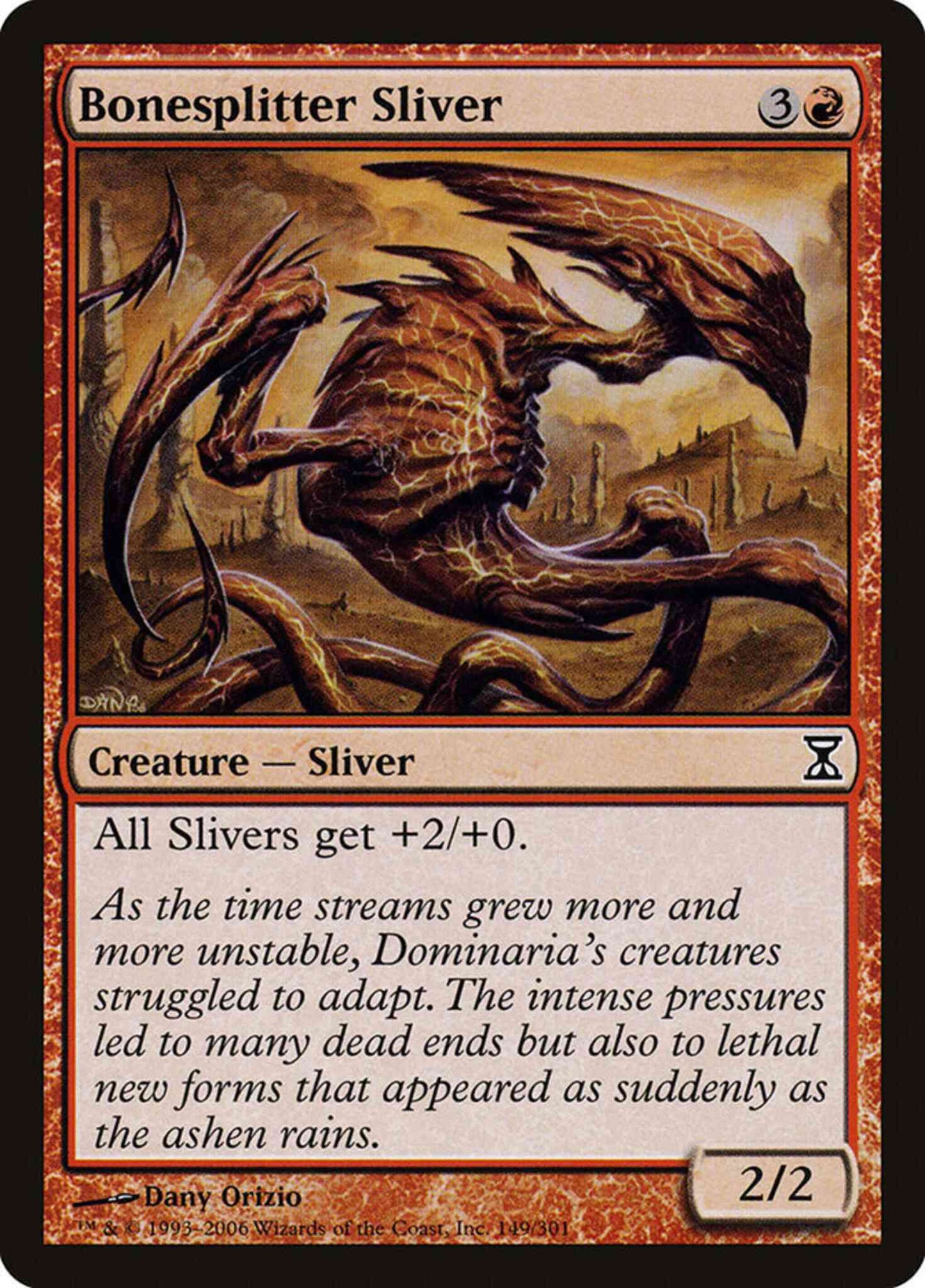 Bonesplitter Sliver [149] [Time Spiral] [Non-Foil]
