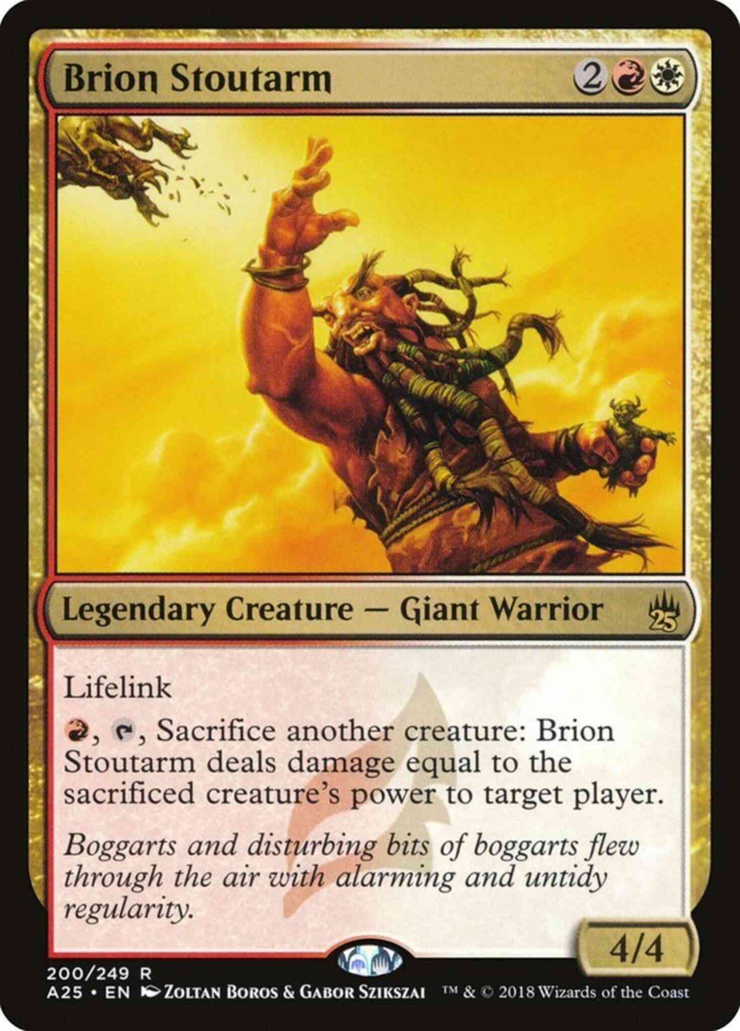 Brion Stoutarm [200] [Masters 25] [Non-Foil]