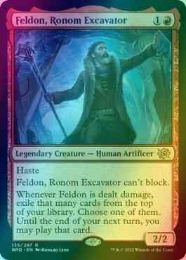 Feldon, Ronom Excavator [135] [The Brothers' War] [Foil]