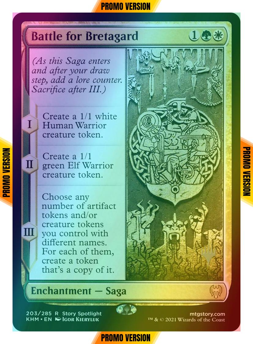 Battle for Bretagard [Promo Pack] [203p] [Kaldheim Promos] [Foil]