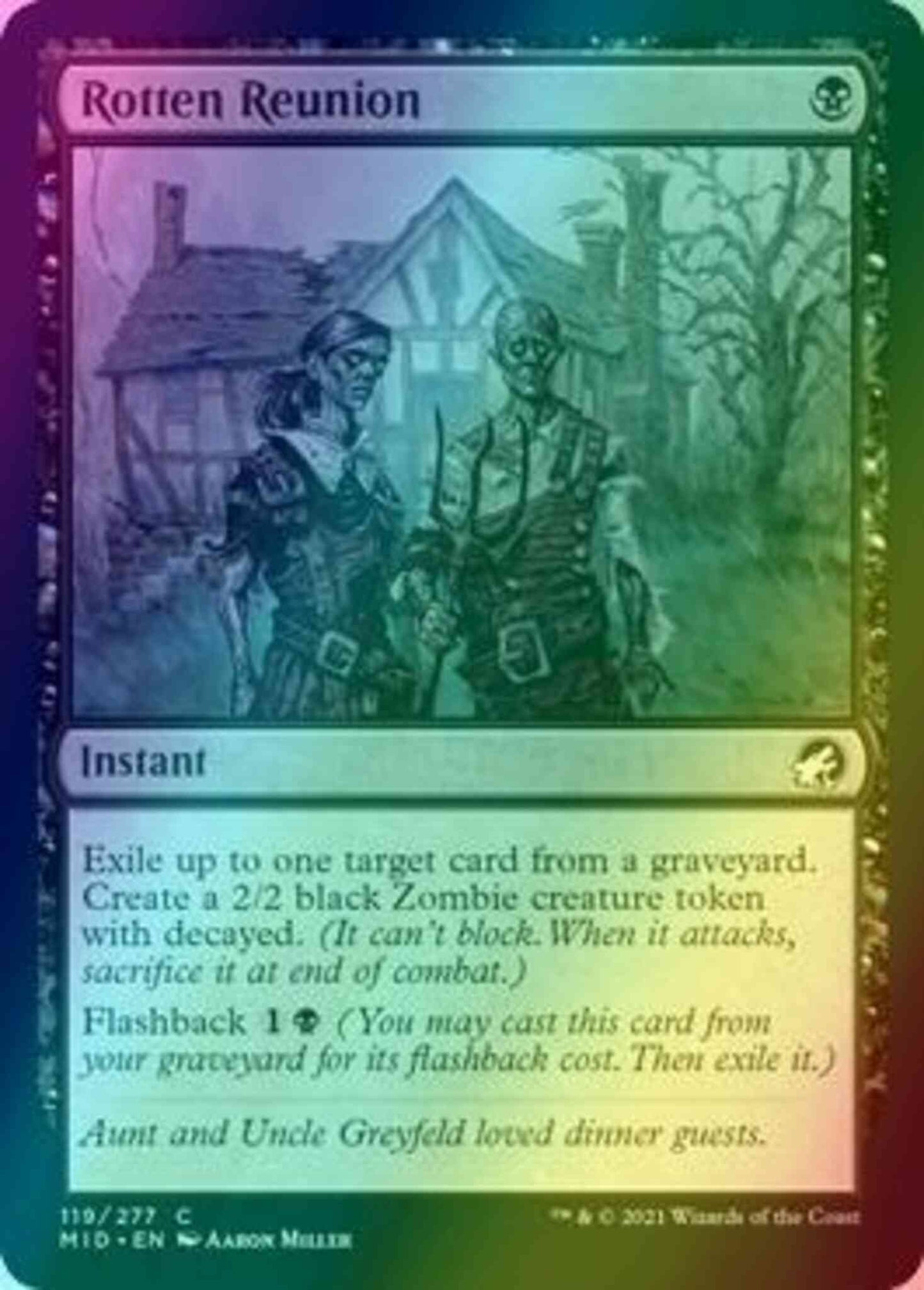 Rotten Reunion [119] [Innistrad: Midnight Hunt] [Foil]