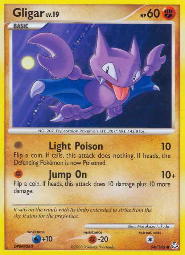 Gligar - 94/146 - Common [dp6-94] [Non-Holo]