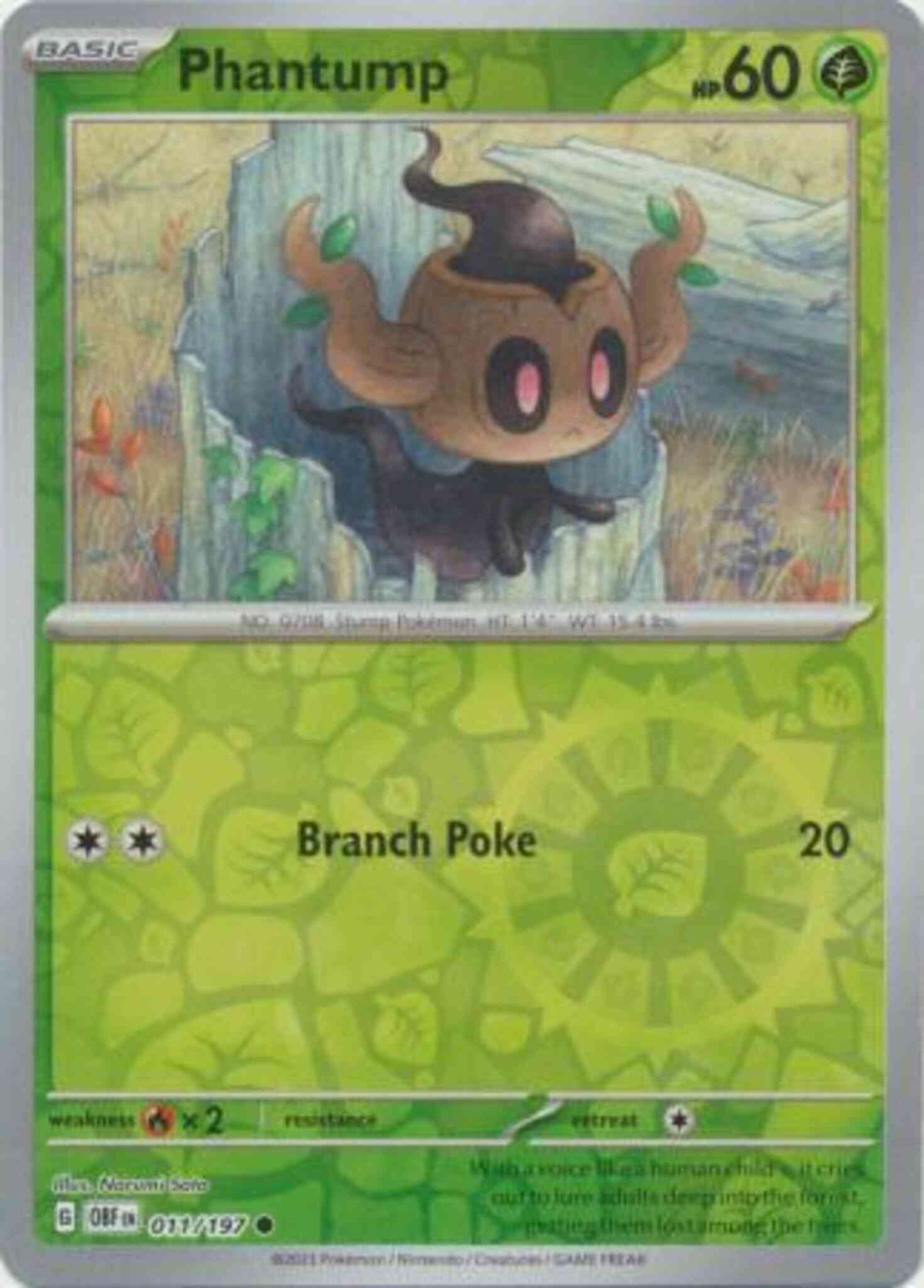 Phantump - 011/197 - Common [sv03-011] [Reverse Holo]