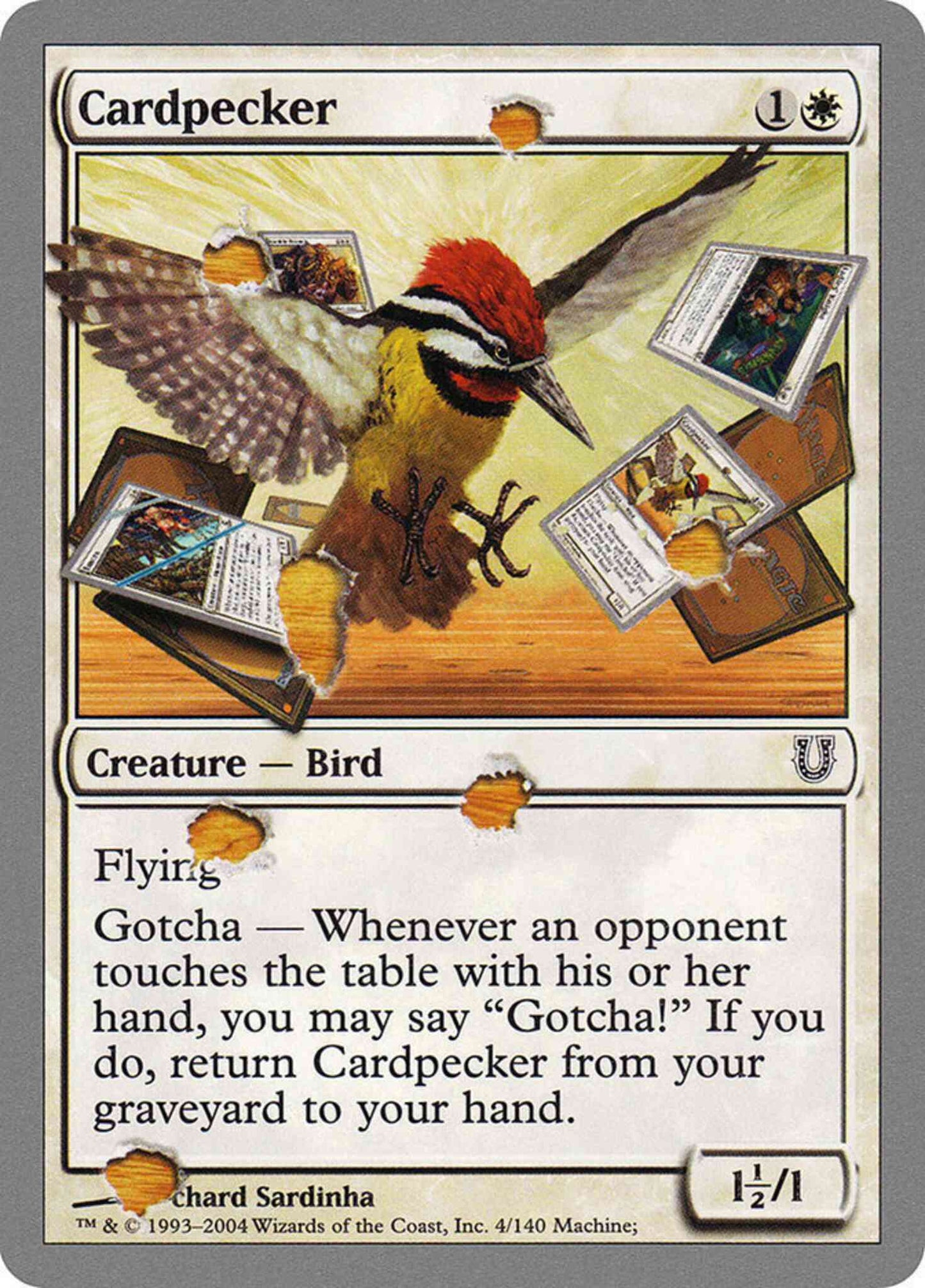 Cardpecker [4] [Unhinged] [Non-Foil]
