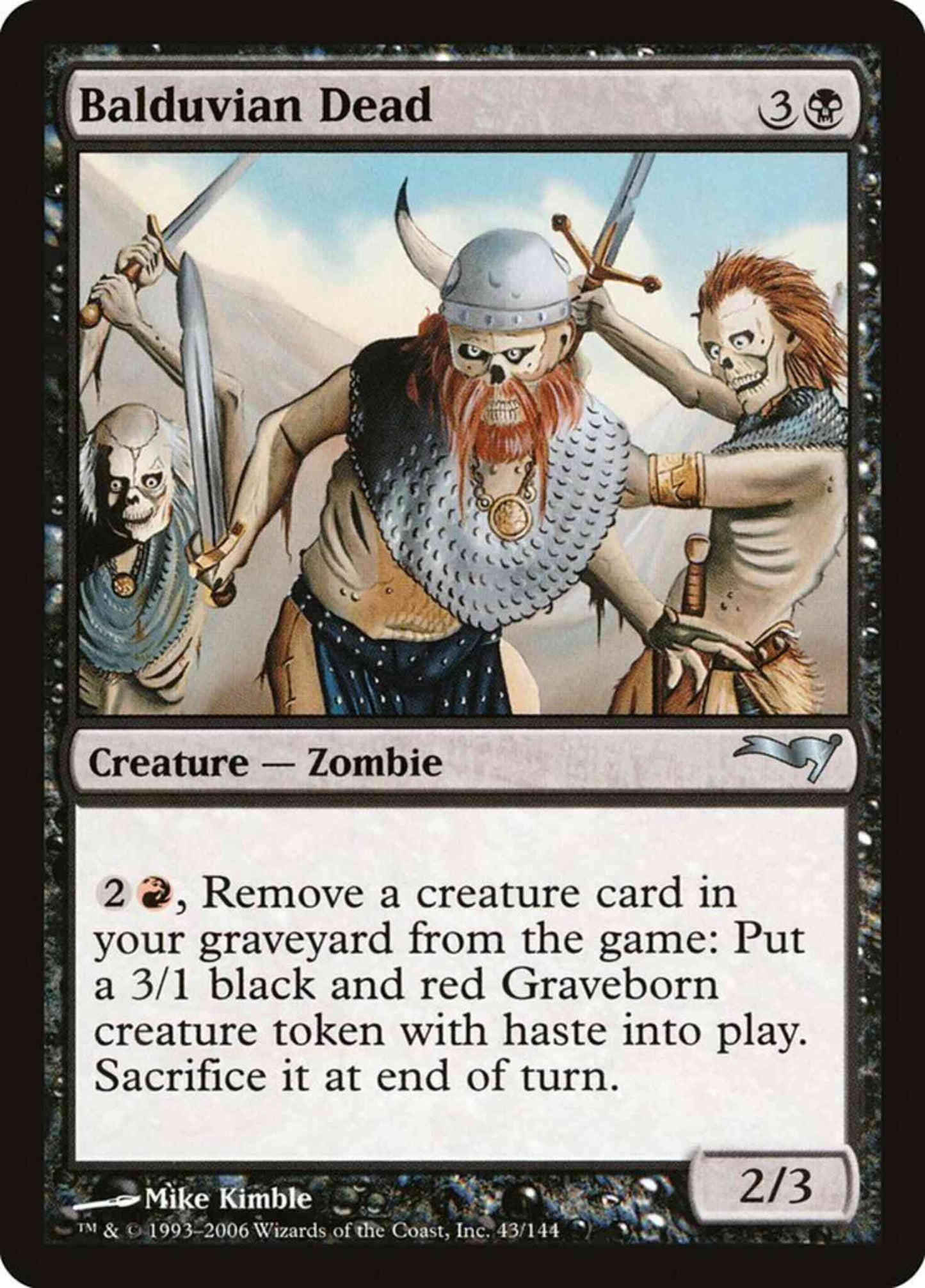 Balduvian Dead [43] [Coldsnap Theme Decks] [Non-Foil]