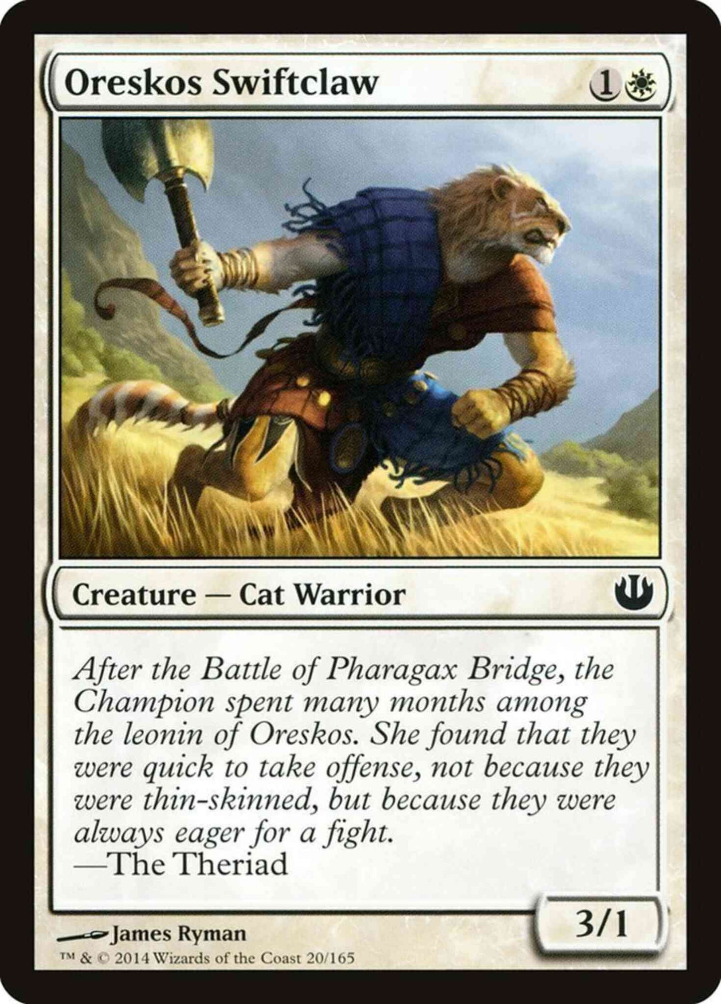 Oreskos Swiftclaw [20] [Journey into Nyx] [Non-Foil]
