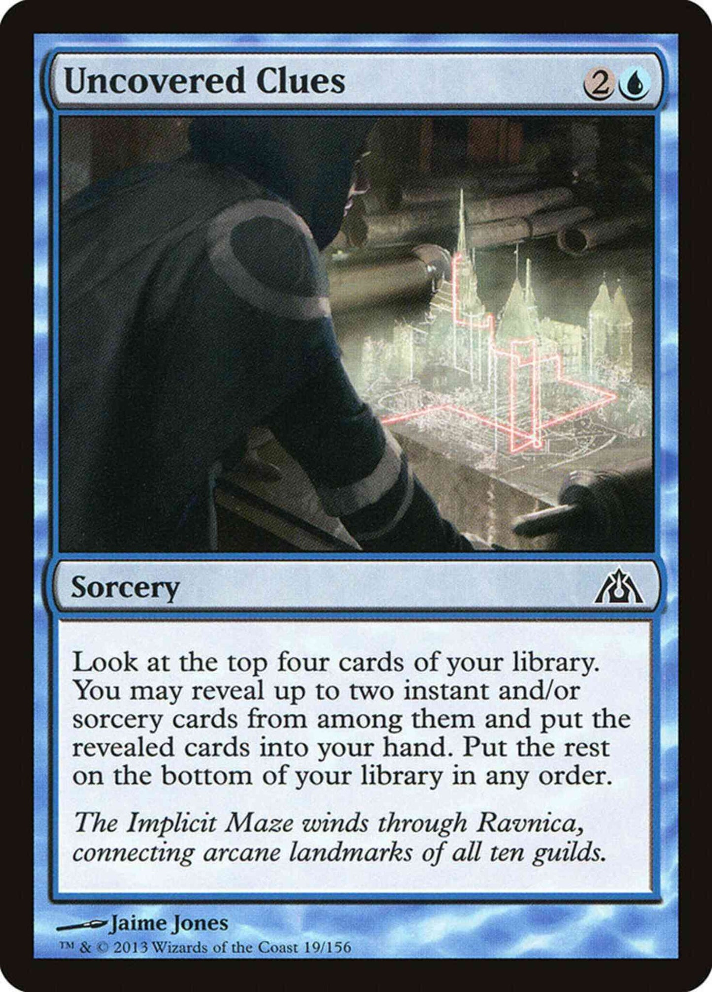 Uncovered Clues [19] [Dragon's Maze] [Non-Foil]