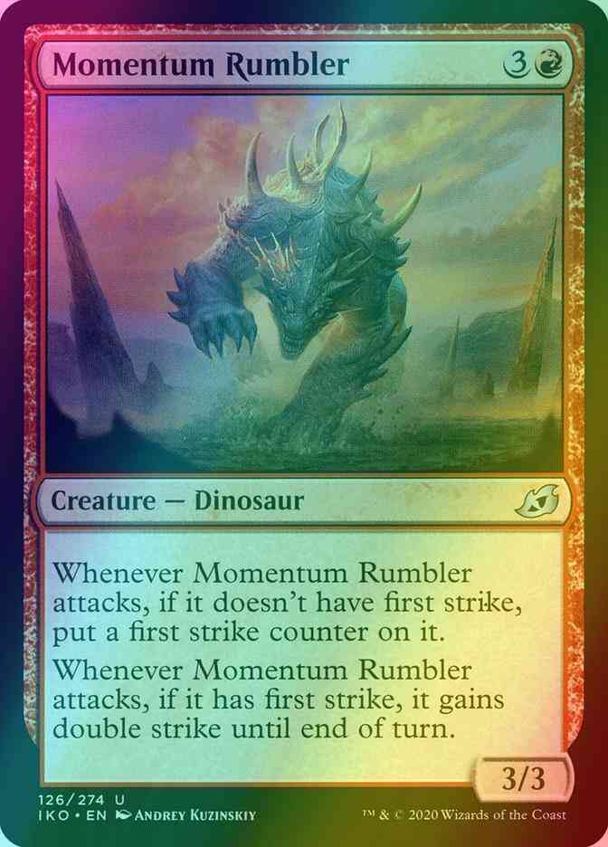 Momentum Rumbler [126] [Ikoria: Lair of Behemoths] [Foil]
