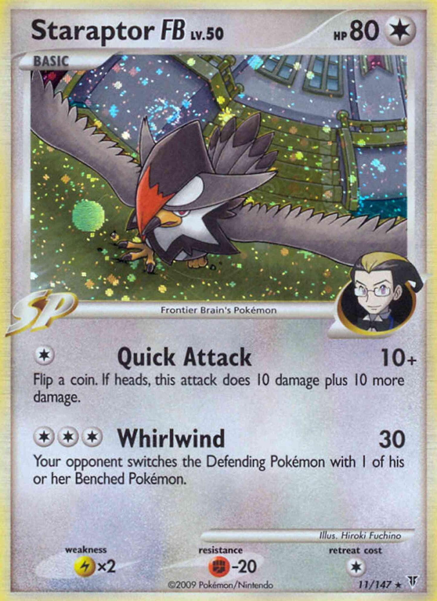 Staraptor FB - 11/147 - Rare Holo [pl3-11] [Holo]