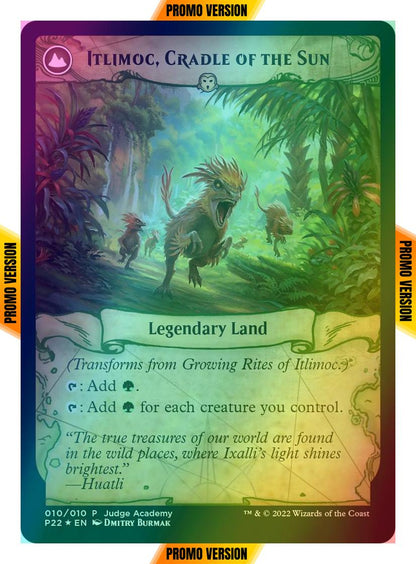 Growing Rites of Itlimoc // Itlimoc, Cradle of the Sun [10] [Judge Gift Cards 2022] [Foil]