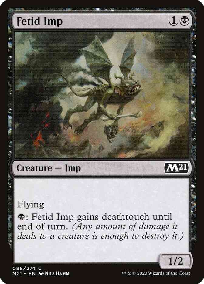 Fetid Imp [98] [Core Set 2021] [Non-Foil]