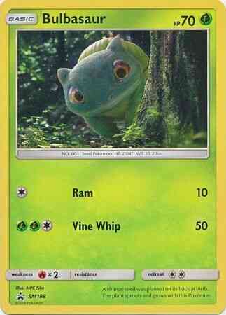 Bulbasaur - SM198 - Promo [Detective Pikachu] [No Stamp] [SMP-SM198] [Cosmos Holo]