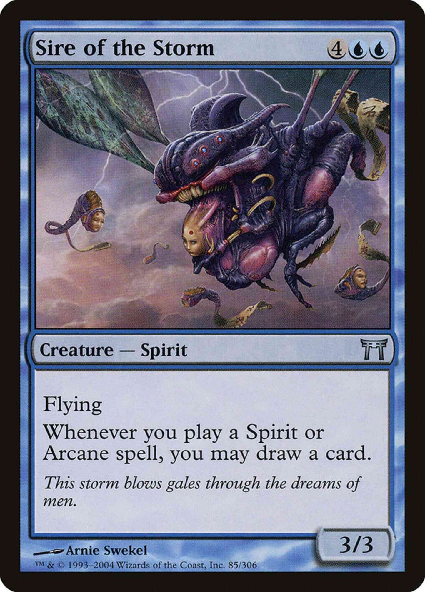 Sire of the Storm [85] [Champions of Kamigawa] [Non-Foil]