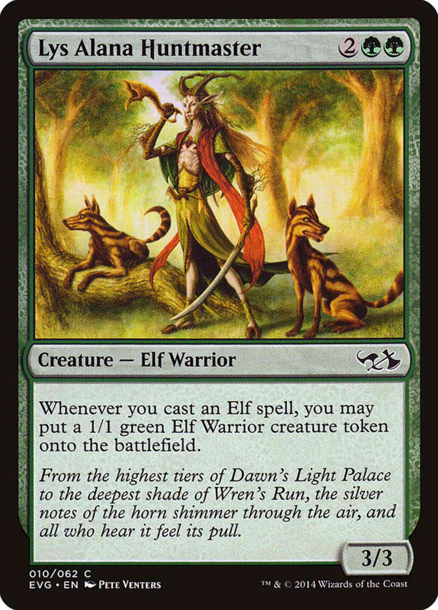 Lys Alana Huntmaster [10] [Duel Decks Anthology: Elves vs. Goblins] [Non-Foil]