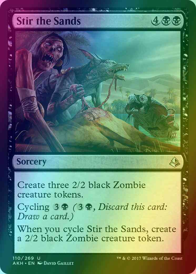 Stir the Sands [110] [Amonkhet] [Foil]