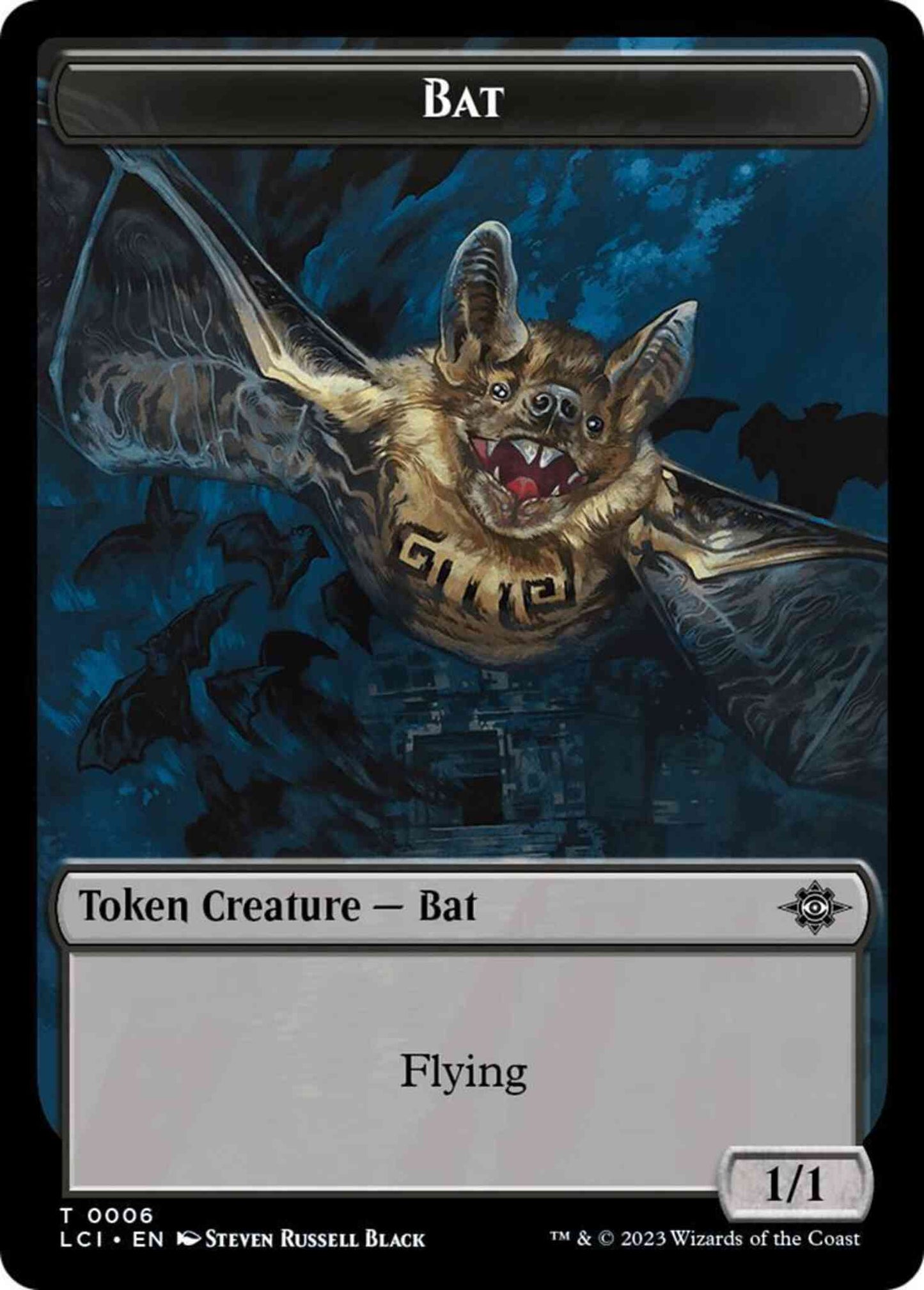 Bat Token (06) // Vampire Token (04) [The Lost Caverns of Ixalan: Tokens] [Non-Foil]