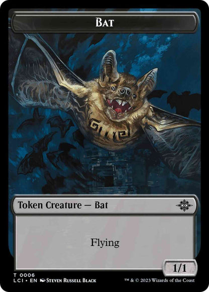 Bat Token (06) // Vampire Token (04) [The Lost Caverns of Ixalan: Tokens] [Non-Foil]