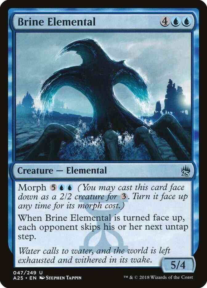 Brine Elemental [47] [Masters 25] [Non-Foil]