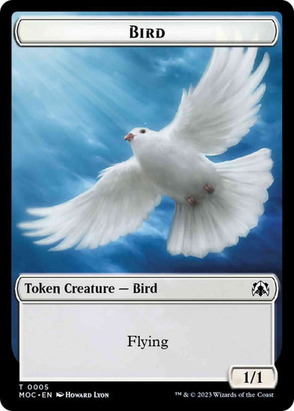Bird Token (05) // Kobolds of Kher Keep Token (27) [March of the Machine: Commander: Tokens] [Non-Foil]