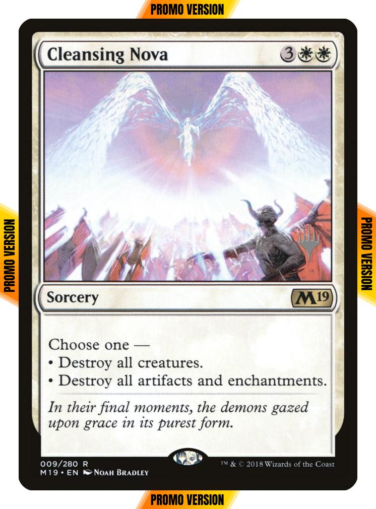 Cleansing Nova [9p] [Promo Pack] [Core Set 2019 Promos] [Non-Foil]
