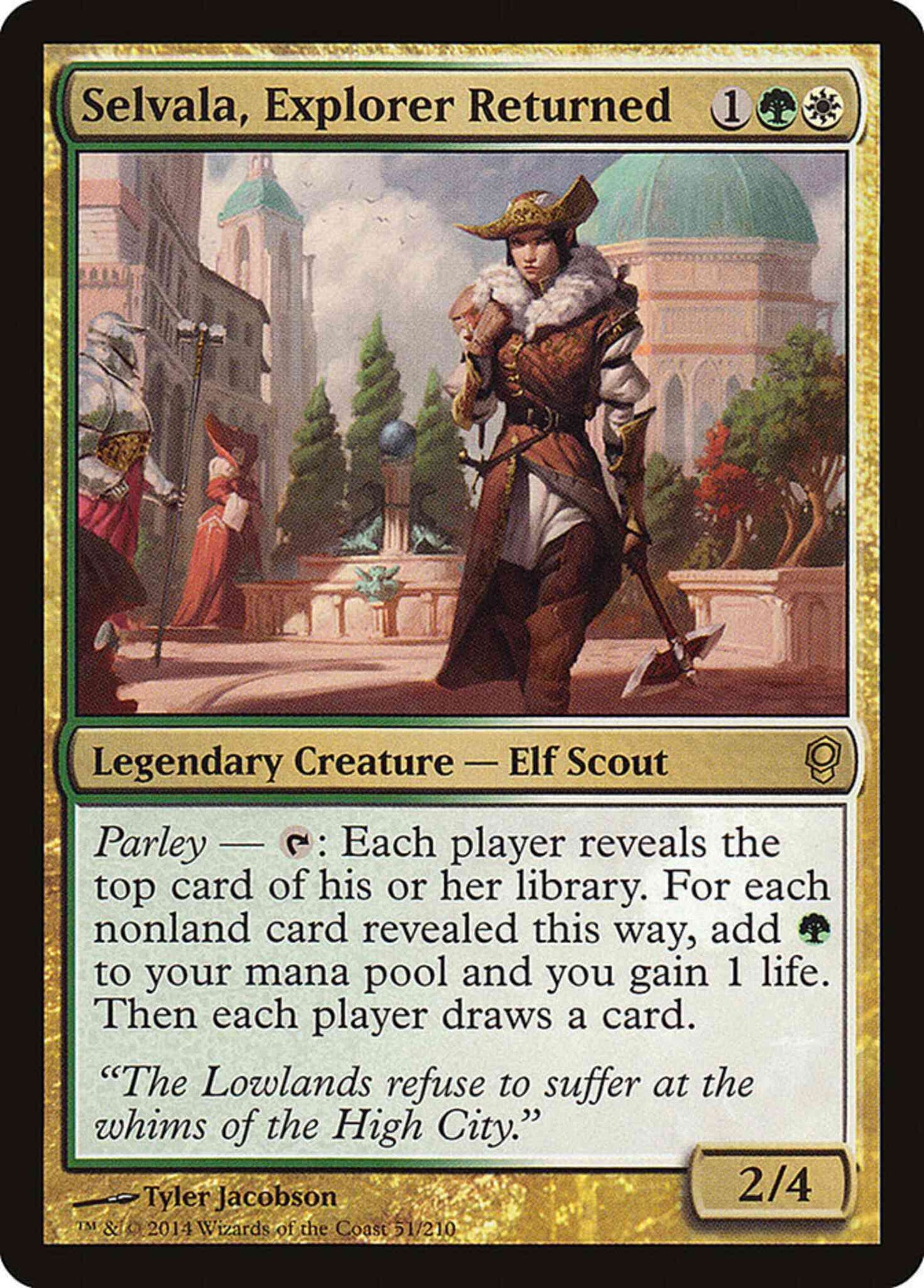 Selvala, Explorer Returned [51] [Conspiracy] [Non-Foil]