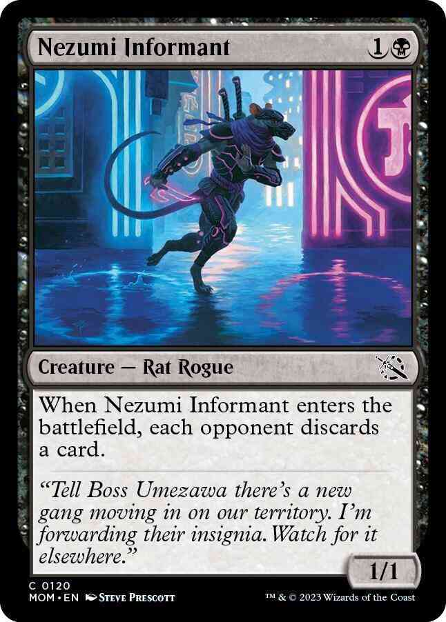 Nezumi Informant [120] [March of the Machine] [Non-Foil]