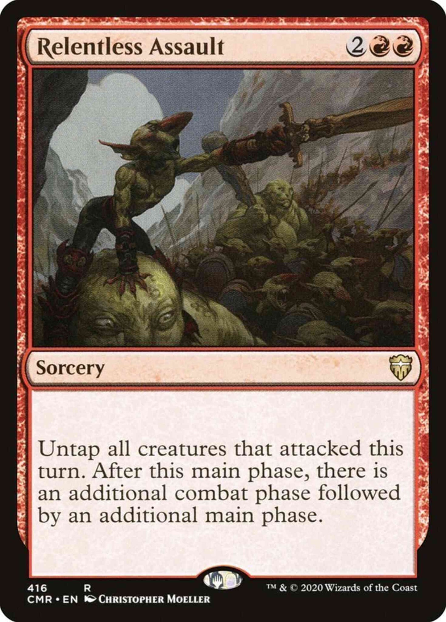 Relentless Assault [416] [Commander Legends] [Non-Foil]
