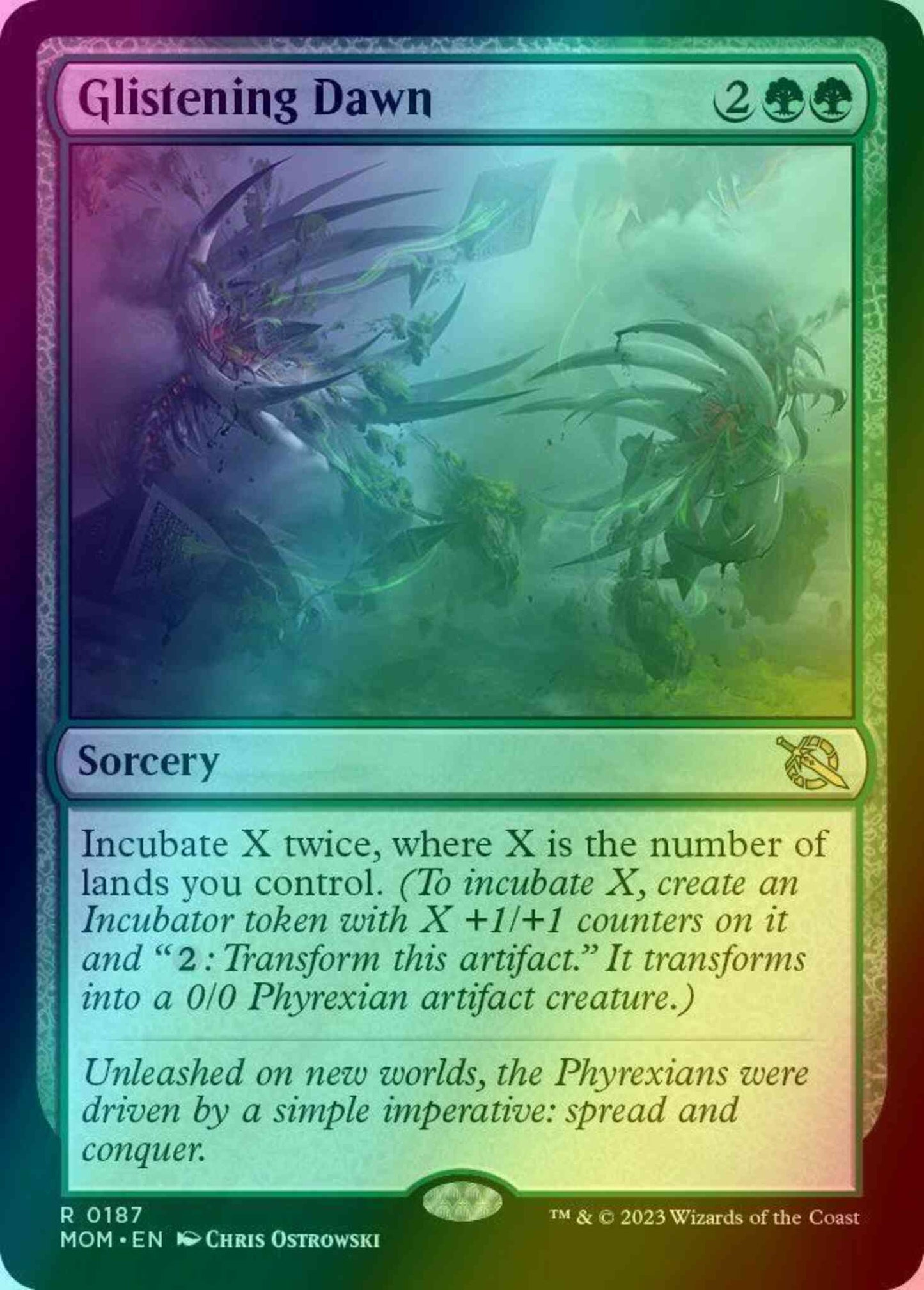 Glistening Dawn [187] [March of the Machine] [Foil]