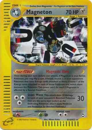 Magneton - H16/H32 - Rare [ecard2-166] [Holo]