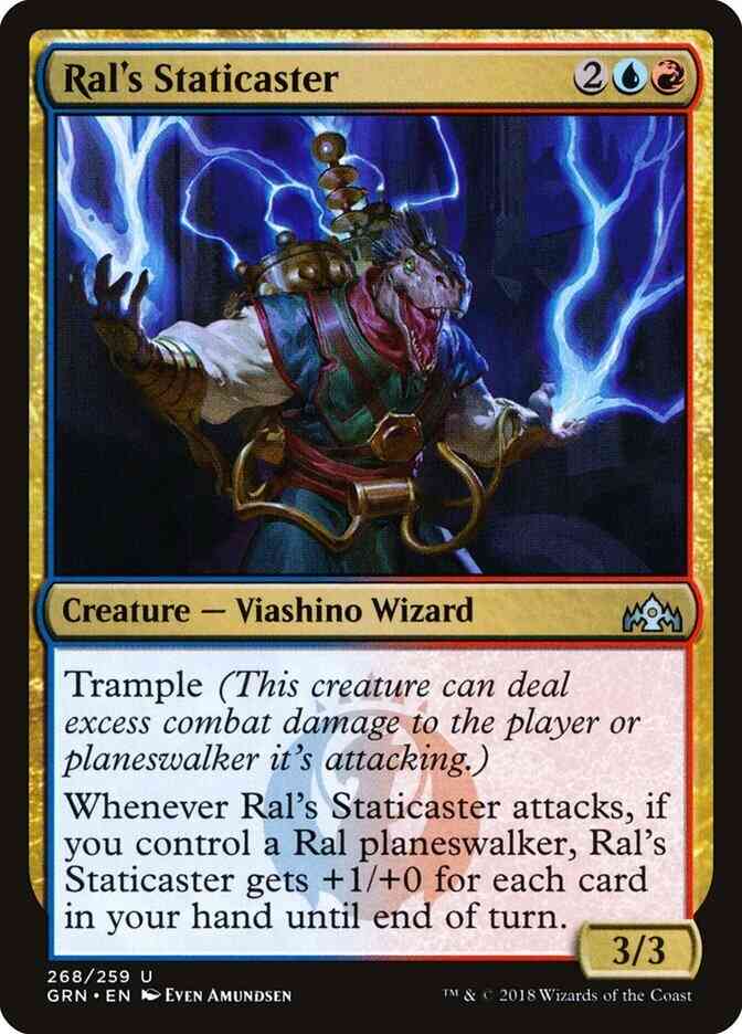 Ral's Staticaster [268] [Planeswalker Deck Exclusive] [Guilds of Ravnica] [Non-Foil]