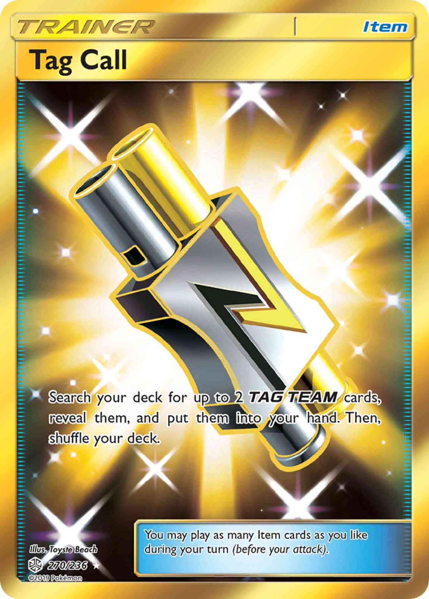 Tag Call - 270/236 - Rare Secret [sm12-270] [Secret]