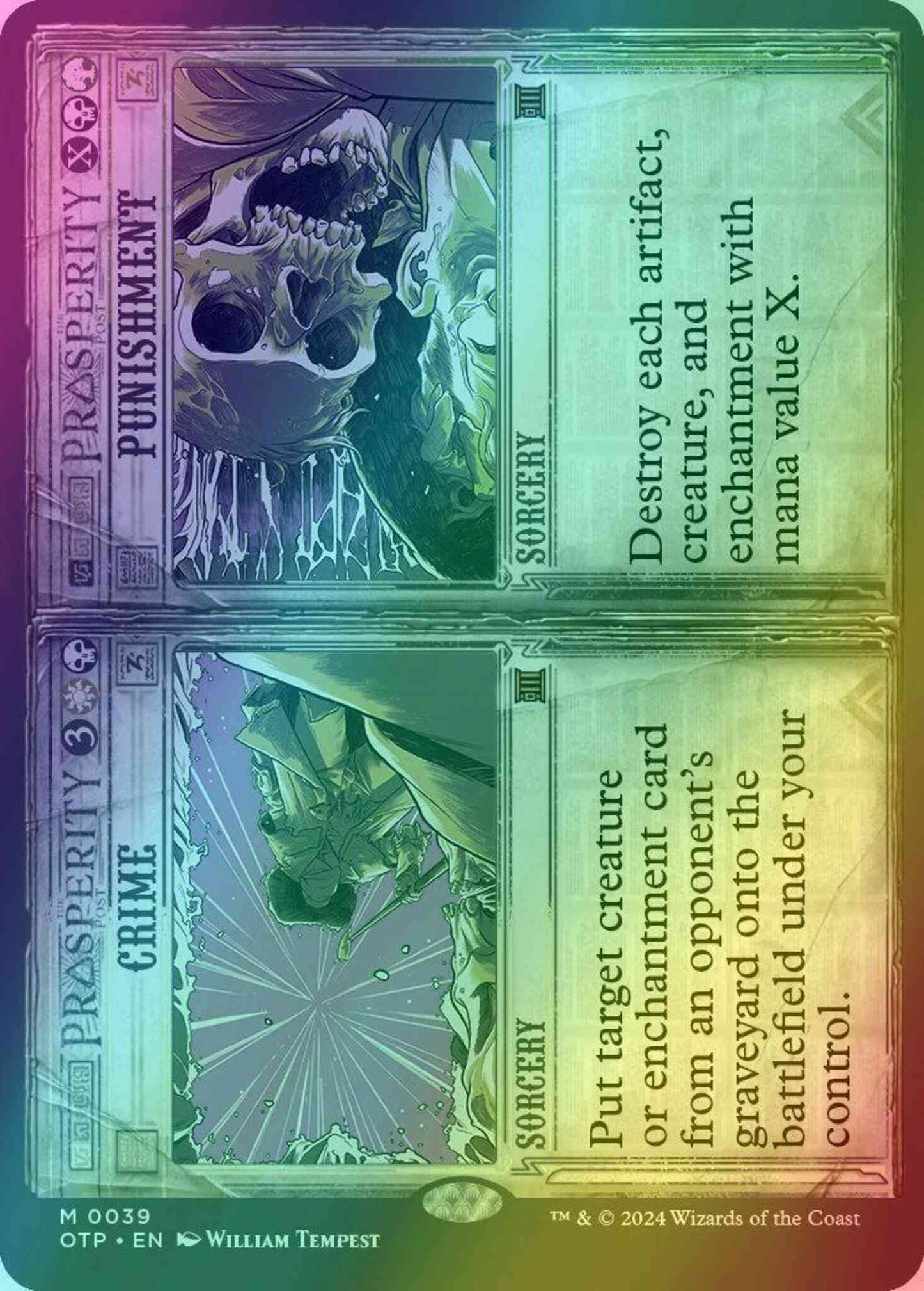 Crime // Punishment [39] [Breaking News Showcase] [Breaking News] [Foil]