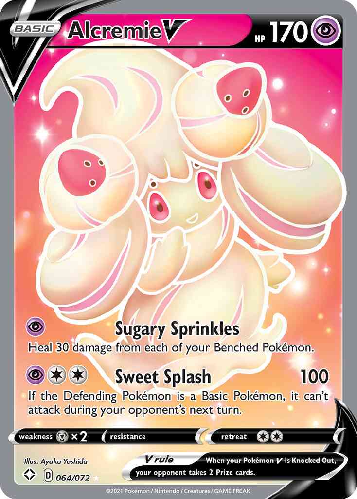 Alcremie V - 064/072 - Rare Ultra [swsh45-064] [Ultra]