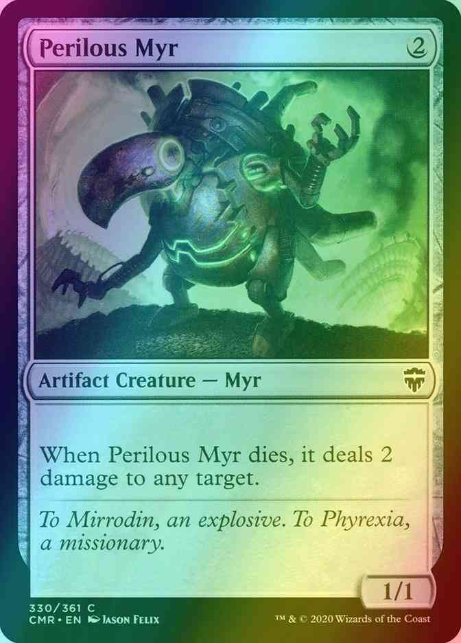 Perilous Myr [330] [Commander Legends] [Foil]