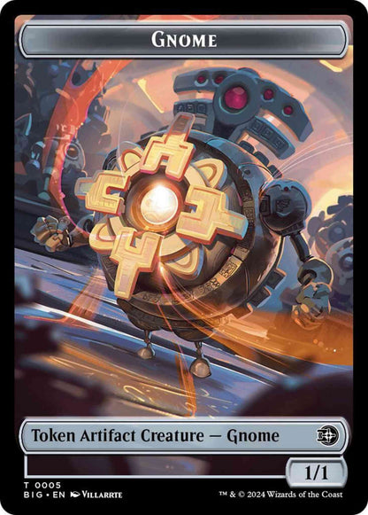 Gnome Token (05) // Plot Token (20) [The Big Score: Tokens] [Non-Foil]