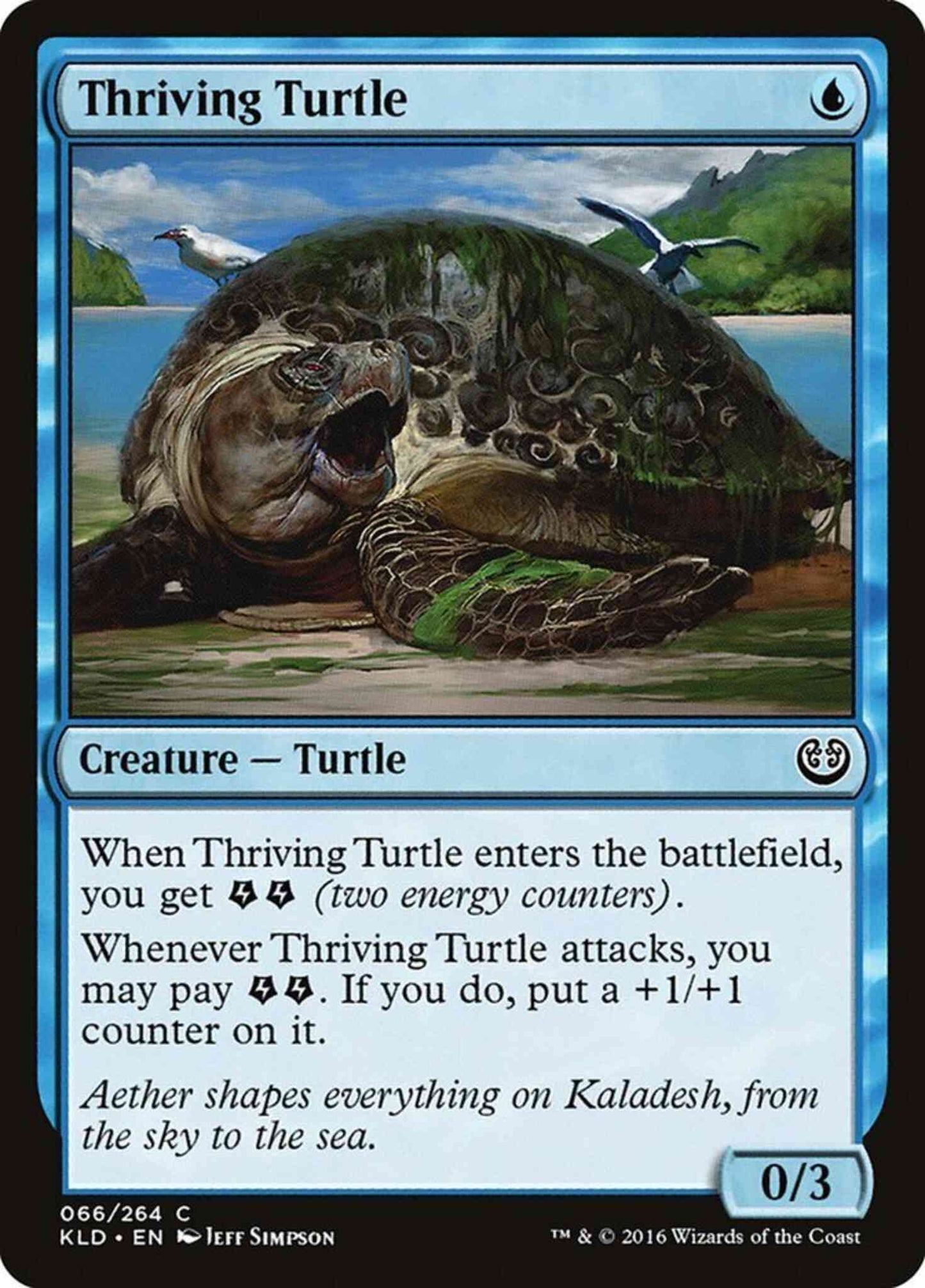 Thriving Turtle [66] [Kaladesh] [Non-Foil]