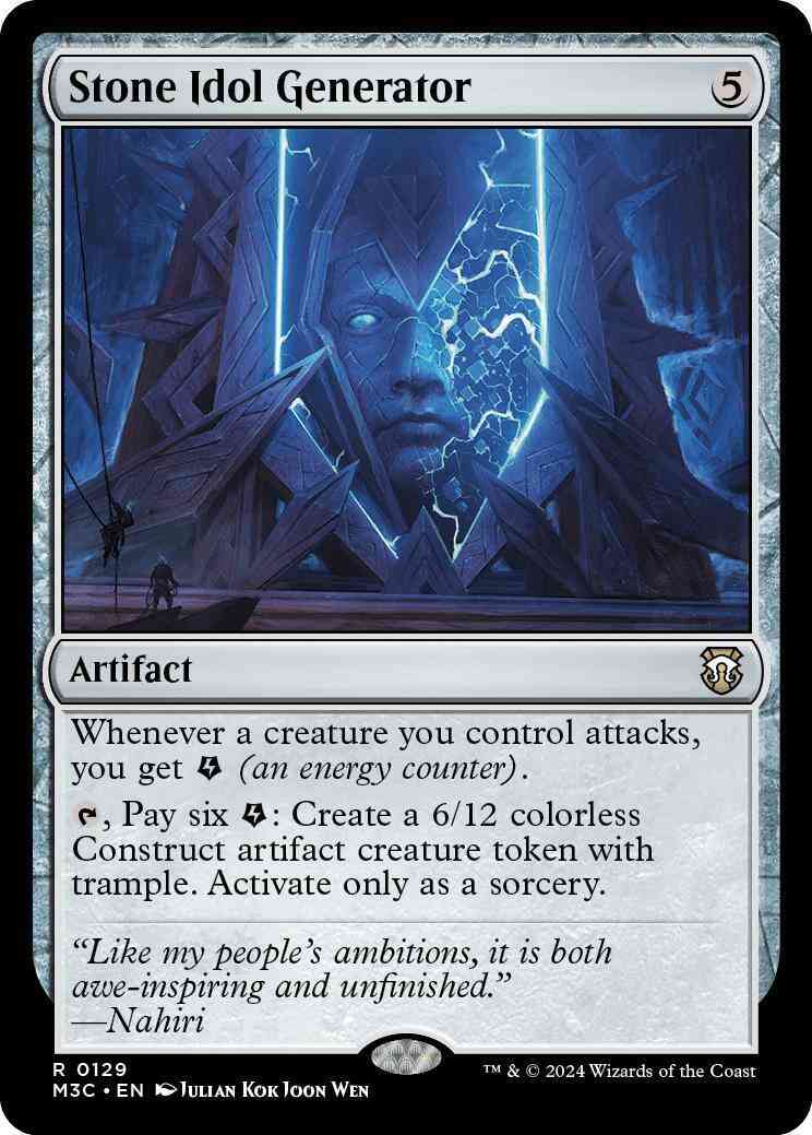 Stone Idol Generator [129] [Modern Horizons 3: Commander] [Non-Foil]