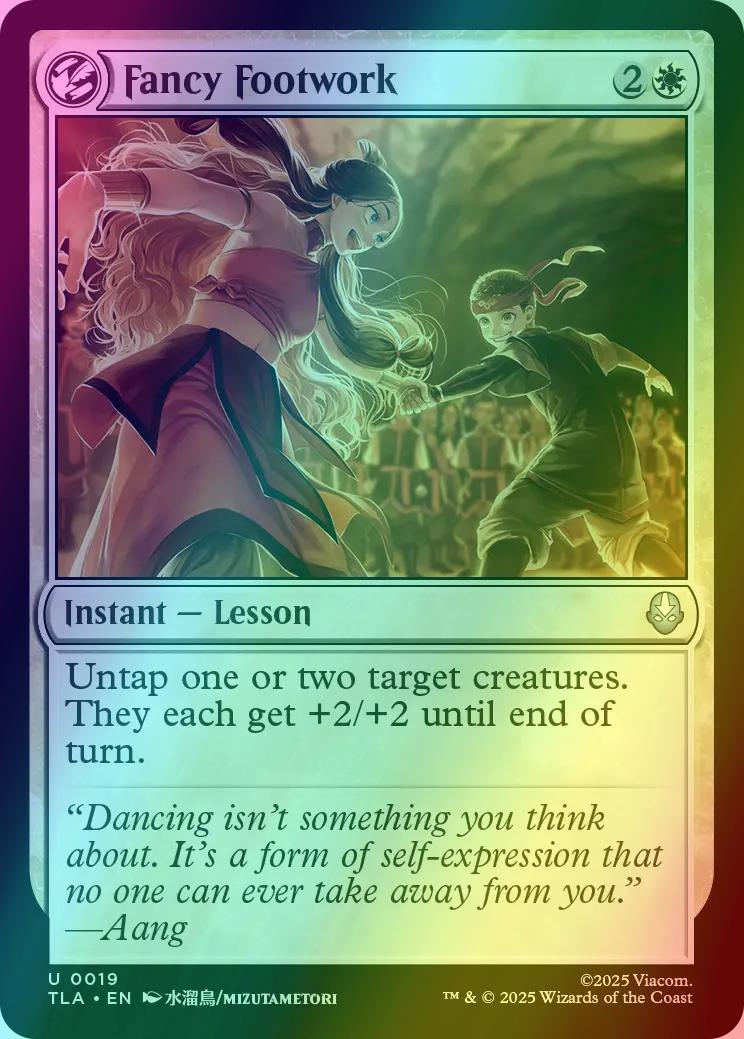 Fancy Footwork [19] [Avatar: The Last Airbender] [Foil]