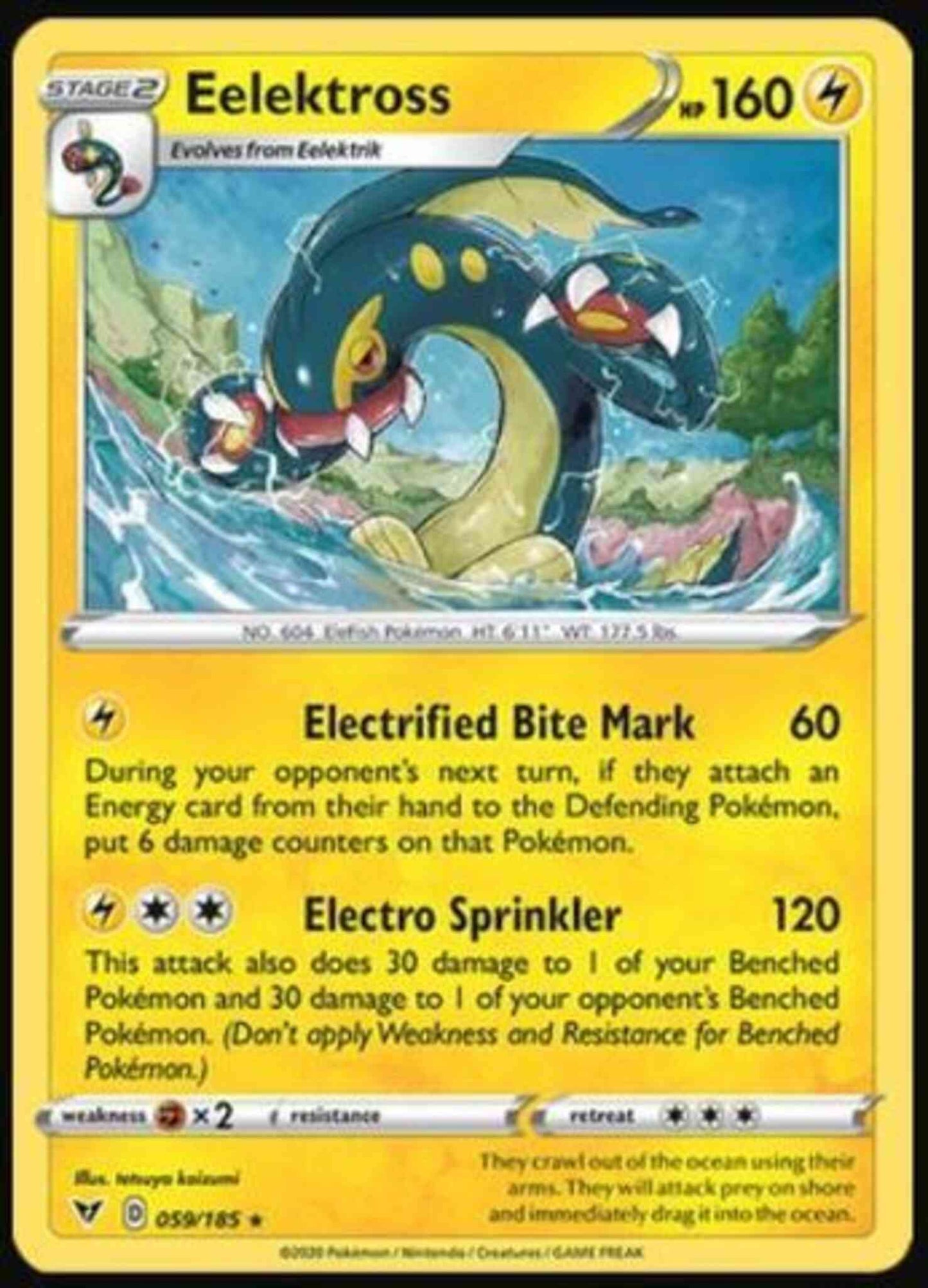 Eelektross - 059/185 - Rare [swsh4-059] [Non-Holo]